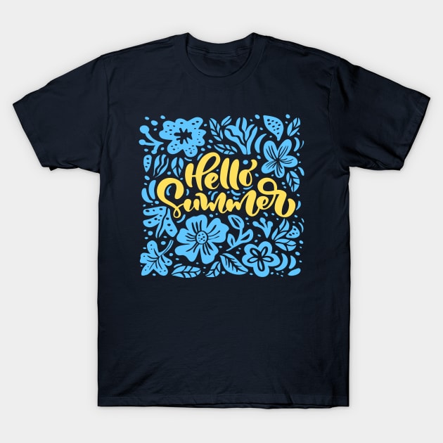 Hello summer T-Shirt by Evgeny